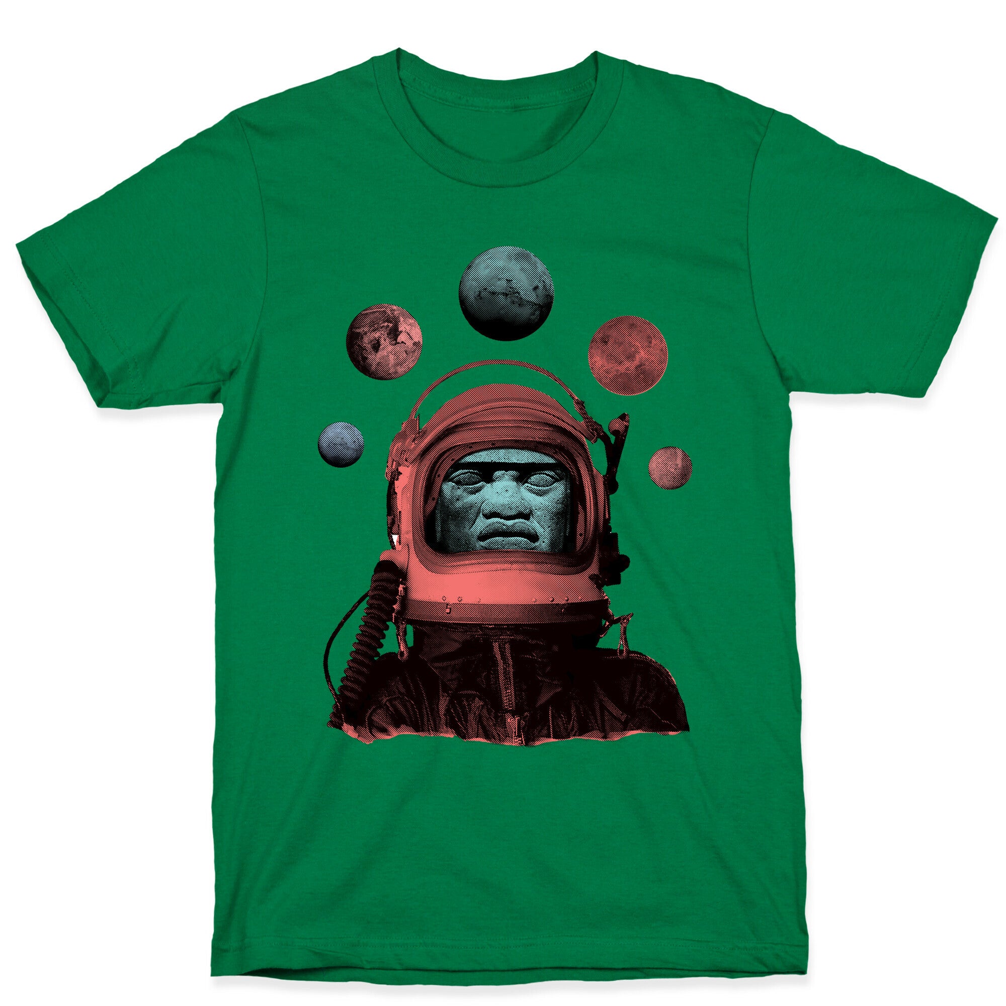 Space Olmec T-Shirt